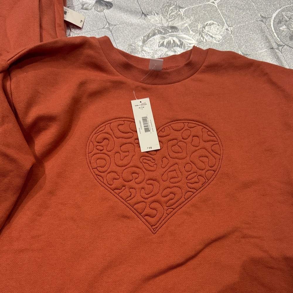 Joe Fresh Kids Matching Set in Rust Orange